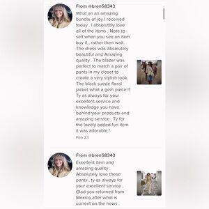 I’m truly blessed to have customers like you.